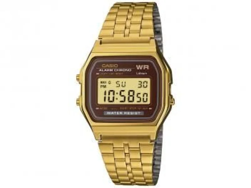 Relógio Masculino Casio A159wgea 5df Digital Resistente a água Cronô