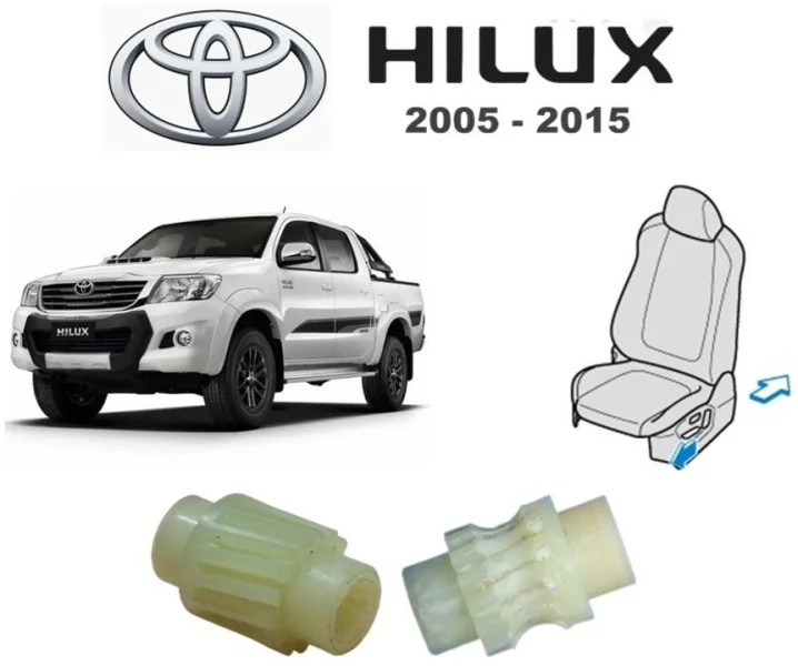 Engrenagem Ajuste Banco Elétrico Hilux 05 a 15 1 Unidade