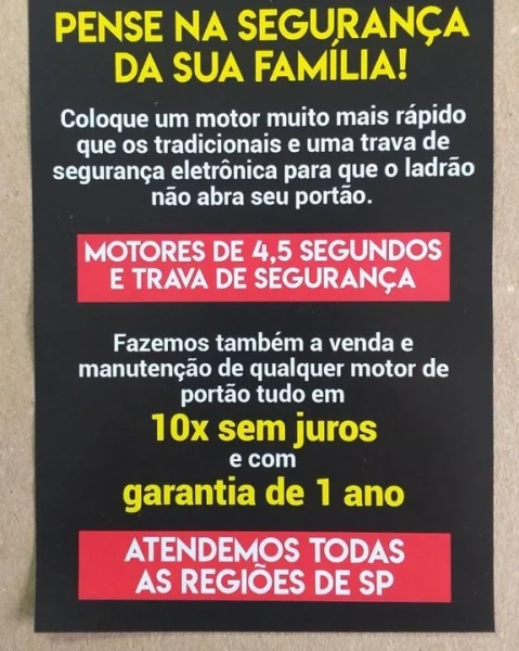 Conserto de Motores para Portões
