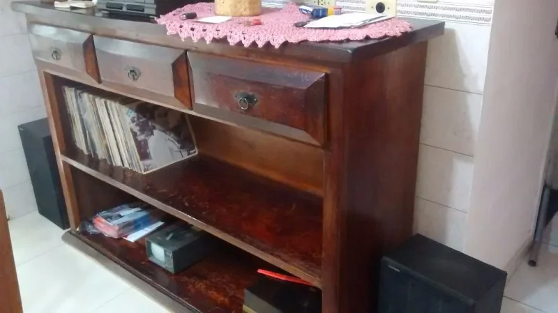 Conjunto de Móveis Rústicos