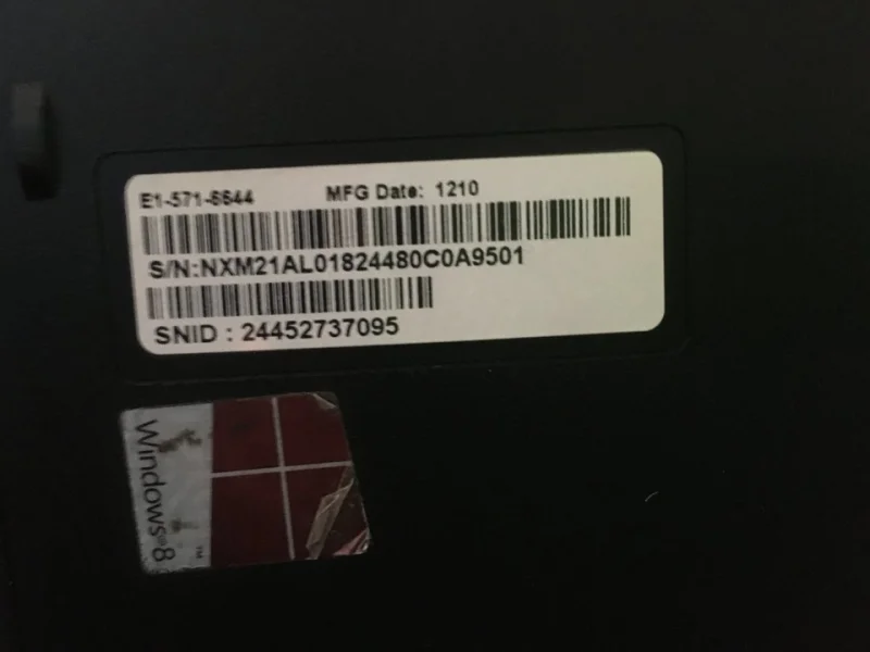 Notbook Acer