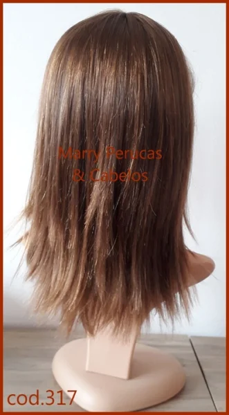 Peruca de Cabelo Natural Humano Cod.317