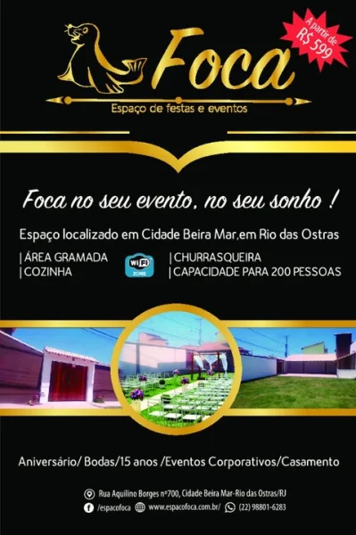 Foca Espaço de Festas e Eventos