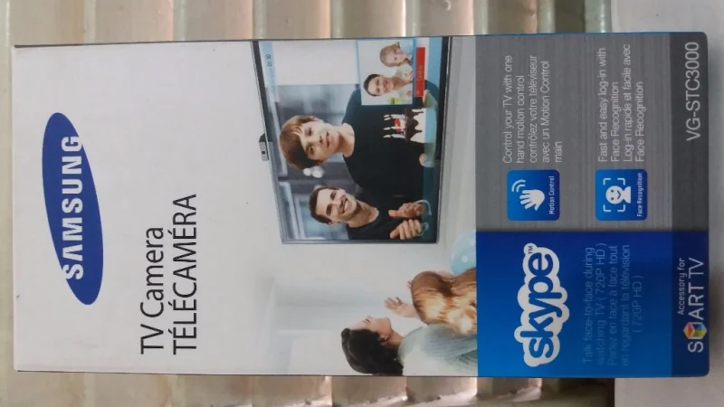 Câmera Skype Smart TV Samsung