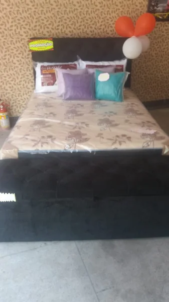 Cama de Casal e Solteiro, Colchões, Baús, Base e Cabeceiras