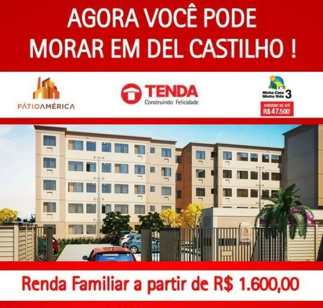 Venha Morar Próximo em Del Castilho (próximo ao Nova América)