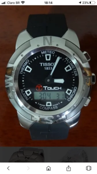 Relógio Tissot Touch