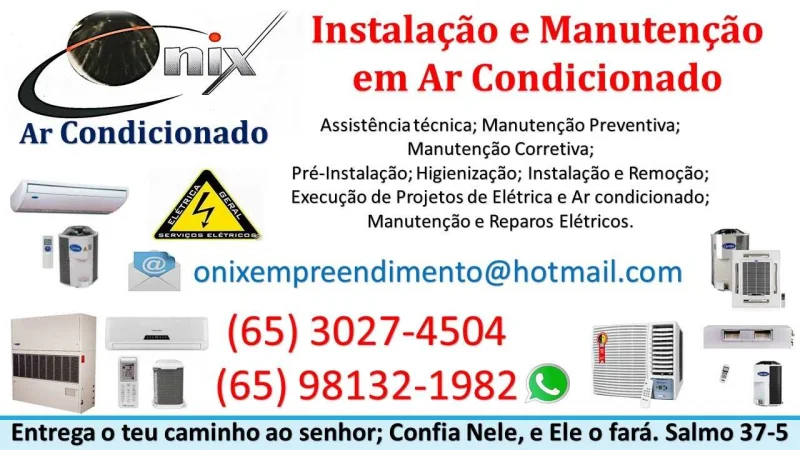 Instalação e Manutenção em Equipamentos de Ar Condicionado