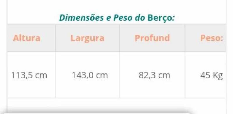 Berço Branco
