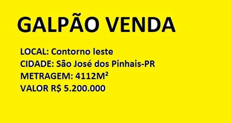 Galpão Venda no Contorno