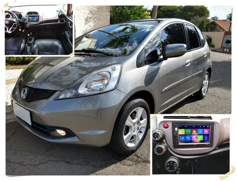 Honda New Fit 2010 com Kit Multimidia