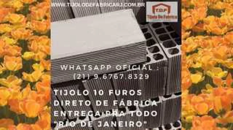 Tijolo Direto de Fábrica Whatsapp: (21) 9.6767.8329 Saquarema- RJ