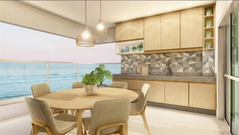 Apartamento com 83 m2 - Caiçara - Praia Grande SP