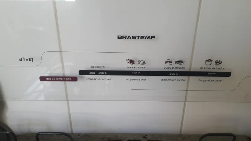 Fogão 5 Bocas Brastemp