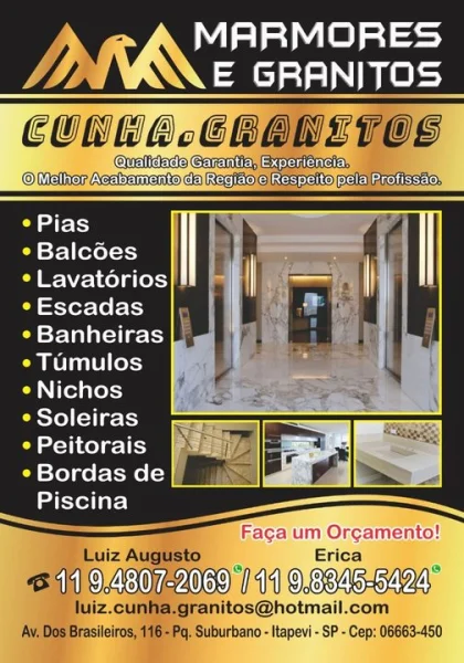 Cunha Granitos Marmoraria