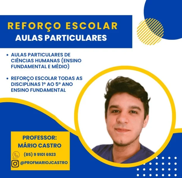 Reforço Escolar e Aulas Particulares
