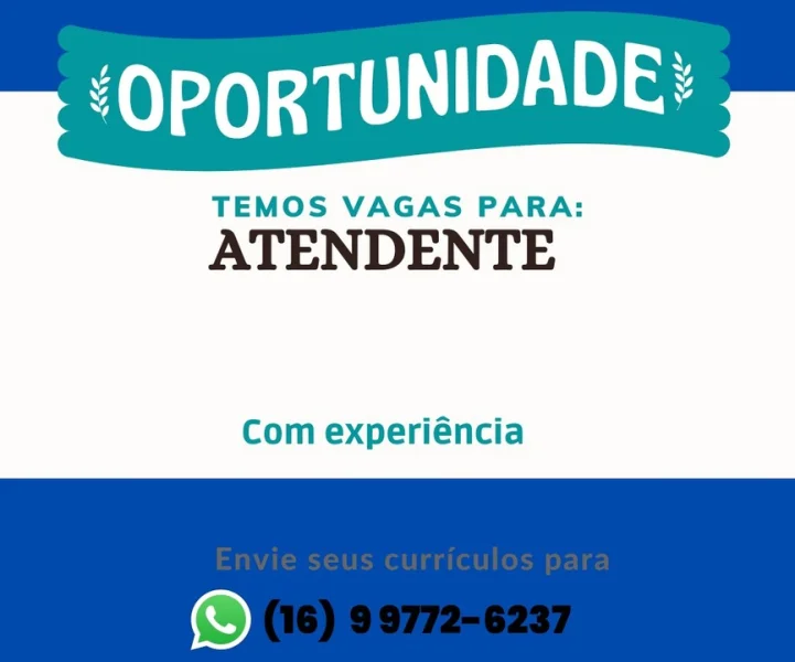 Vaga para Atendente de Telemarketing