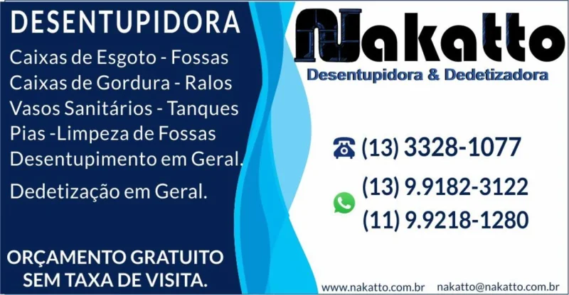 Desentupimento em Santos