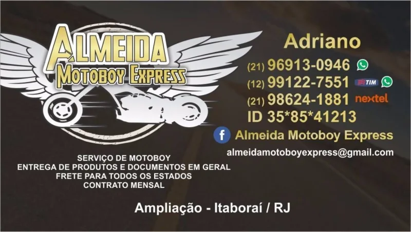 Serviços de Motoboy e Fretes