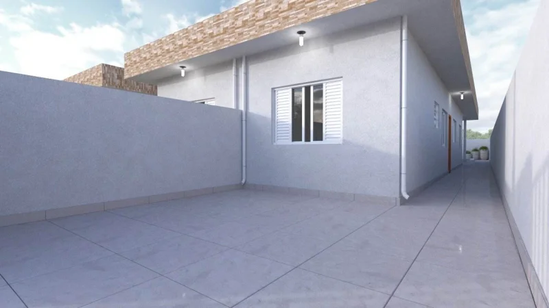 Casa com Piscina em Mongaguá