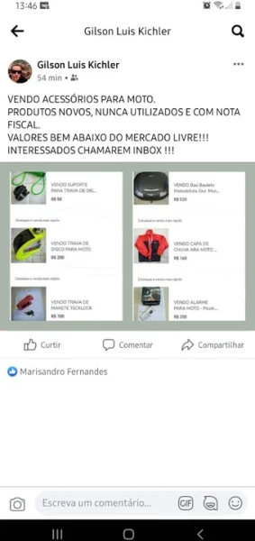 Acessórios para Motos