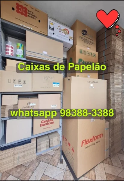 Caixas de Papelão para Mudanças