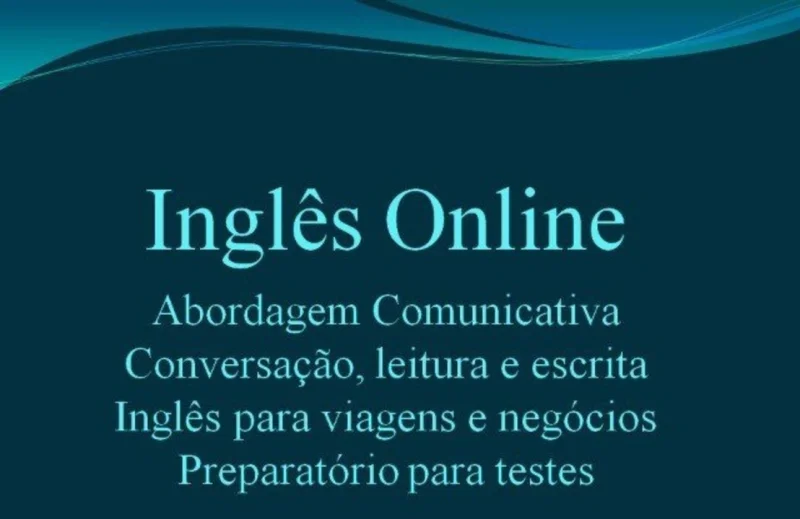 Aulas Particulares de Inglês Online - Primeira Aula Gratuita!