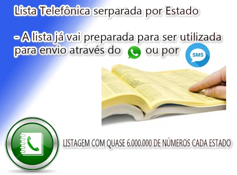 Lista Celular Separada por Estado