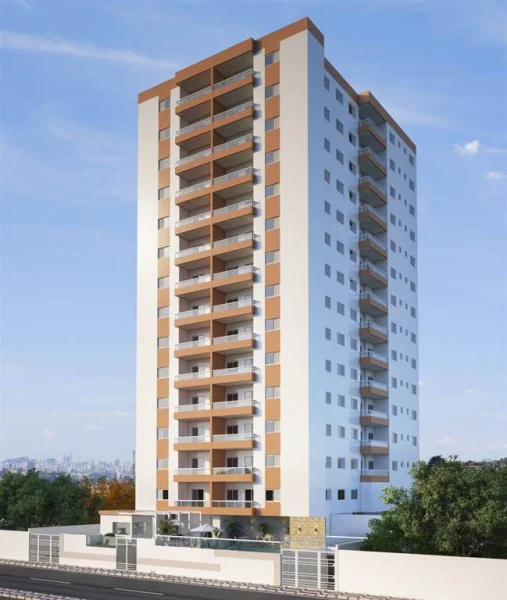 Apartamento com 57.72 m2 - Guilhermina - Praia Grande SP