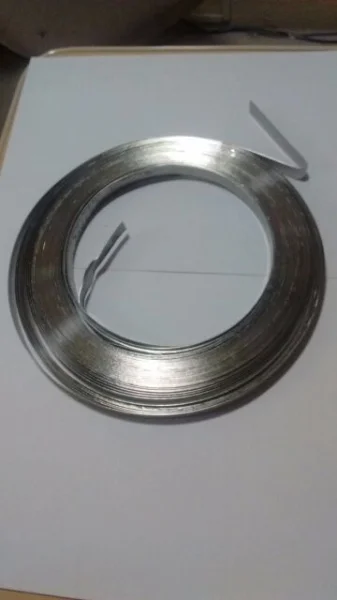Fita Aço Inox Lisa ( 0,5 X ½ X 30m )