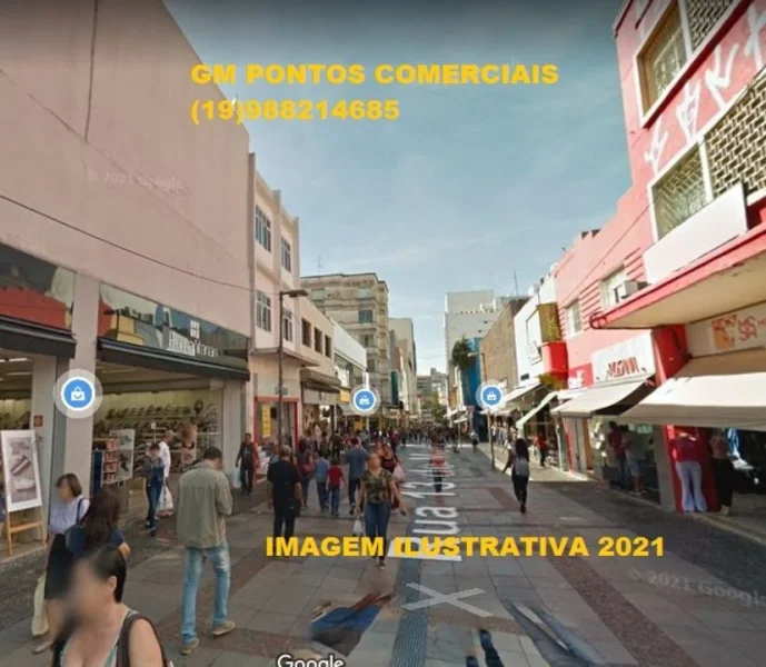 Ponto Comercial Calçadão Campinas
