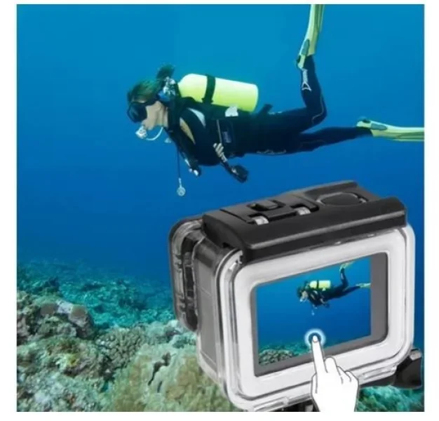 Action Cam Câmera Sports Ultra Hd Wi-fi 4k Tela Lcd