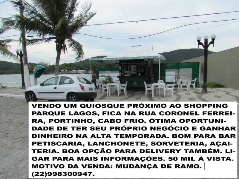 Oportunidade de Comércio em Cabo Frio