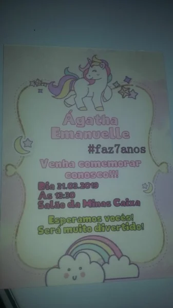 Convites Aniversário