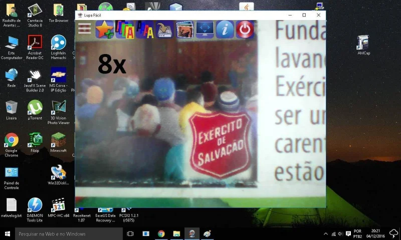 Webcam Lupa Fácil