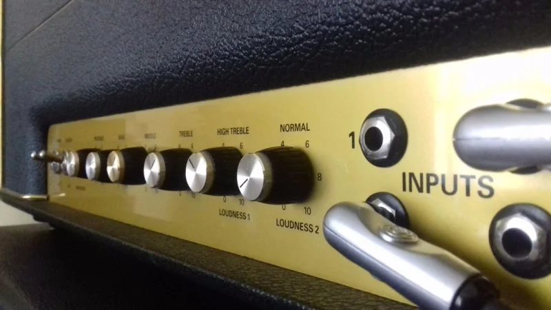 Marshall Plexi 1987x Head 50w Ano 1991/92