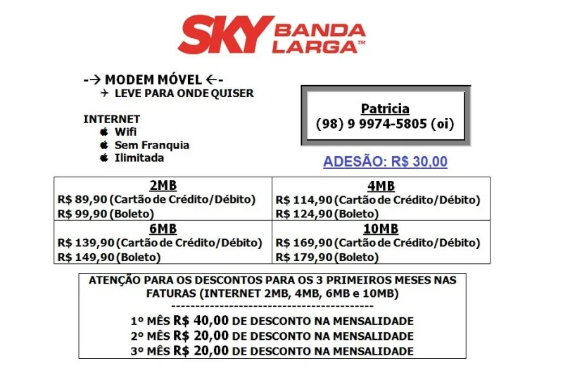 Internet Modem Móvel