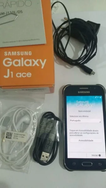 Celular Praticamente Novo Smartphone Samsung Galaxy J1 Ace 4gb 2 Preto