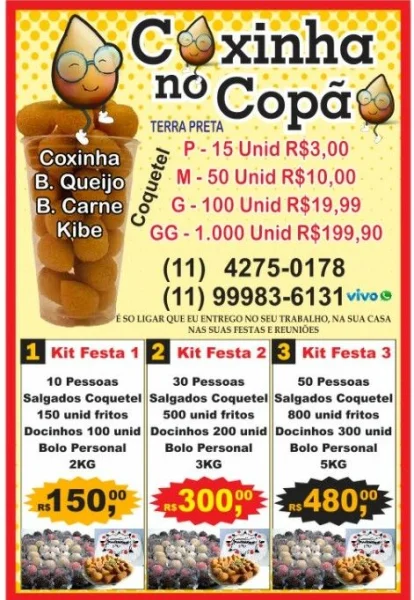 Coxinha no Copo