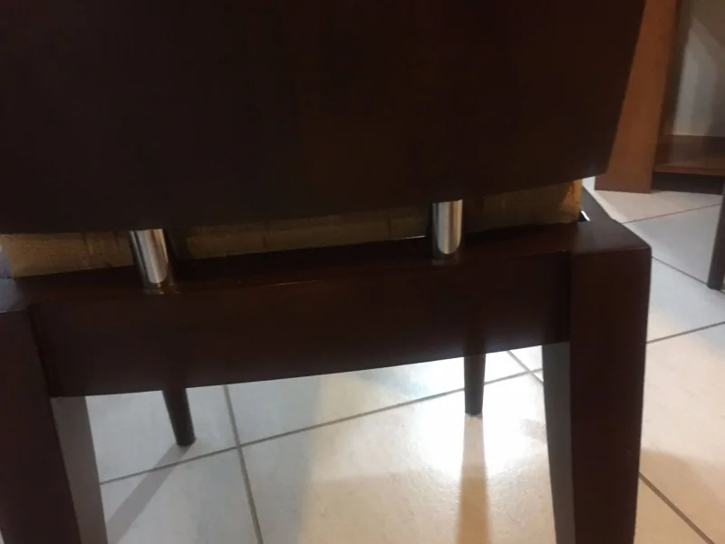 Mesa de Jantar Triangular 6 Cadeiras