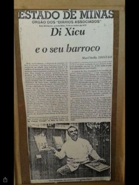 Quadro do Pintor Di Xicu