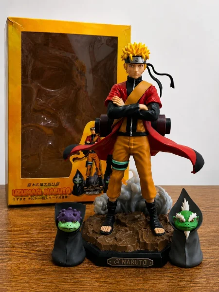 Action Figure Naruto Shippuden Modo Sábio + Caixa
