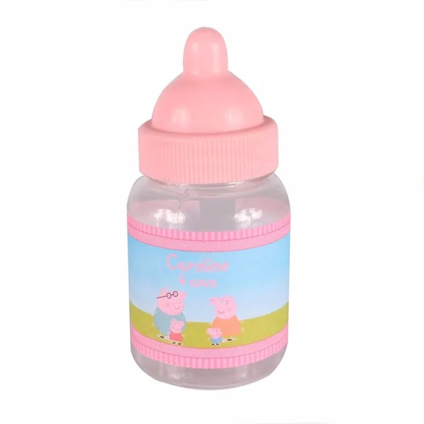 Lembrancinha Mini Mamadeira Personalizada Peppa Pig
