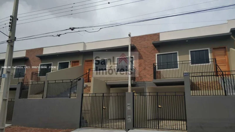 Casa para Venda em Ponta Grossa, Olarias, 2 Dormitórios, 1 Banheiro, 1 Vaga