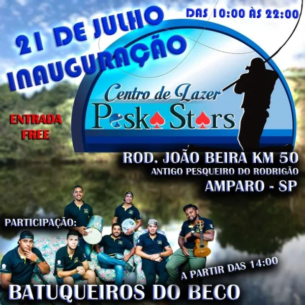 Pesqueiro ( Inauguração)