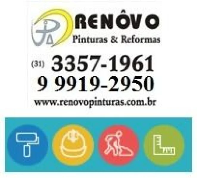 Pintura a Jato Renovo Reformas Prediais