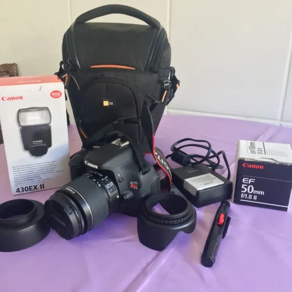 Câmera T3i + Itens