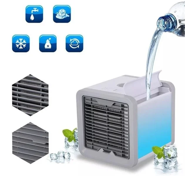 3 em 1 - Ar Condicionado Portátil - Umidificador de Ar - Ventilador Ar