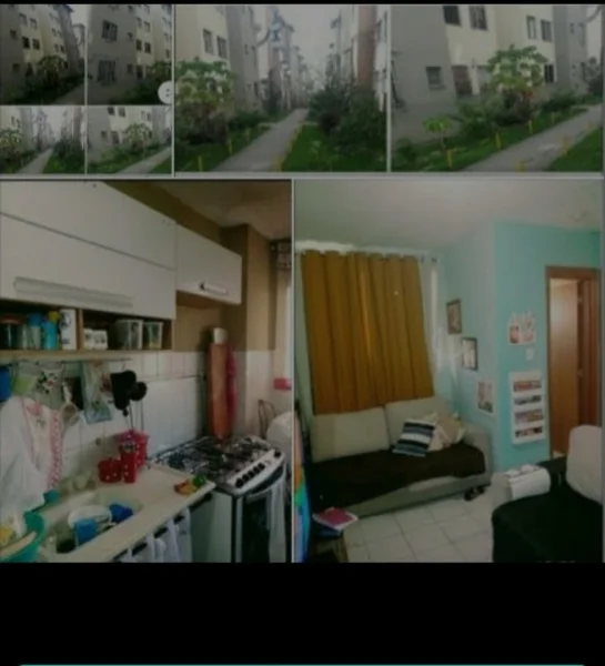 Apartamento de 2 Qrts na Estrada do Campinho, Condomínio Vivenda das C