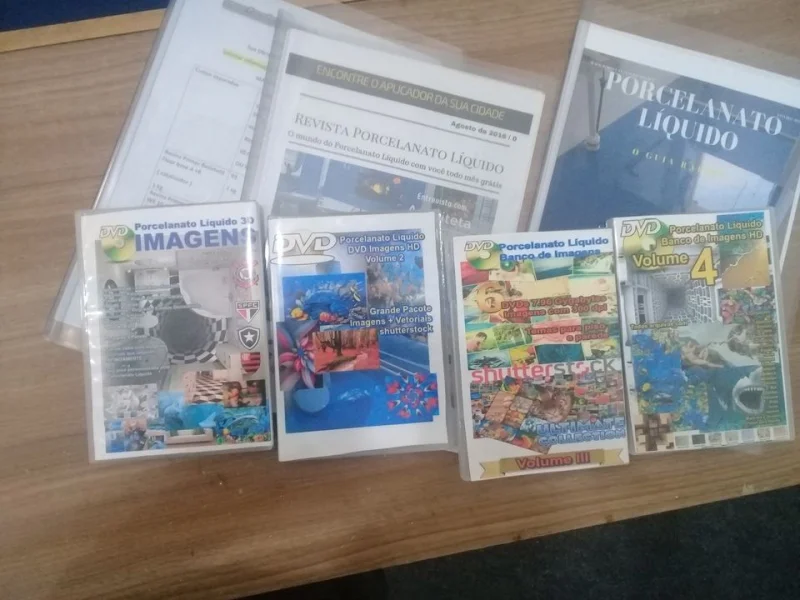 DVD de Imagens Alta Definição Hd para Porcelanato Líquido RJ